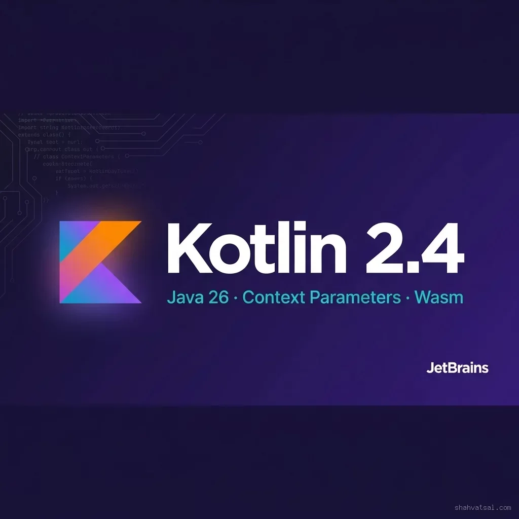 Kotlin 2.4 Ships with Java 26 Support and Stable Context Parameters