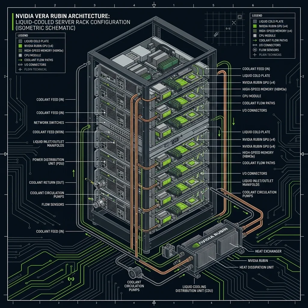 NVIDIA Liquid-Cooled Server Rack Blueprint — Vatsal Shah — 2026