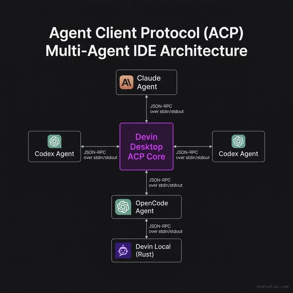 Agent Client Protocol ACP Multi Agent IDE Architecture