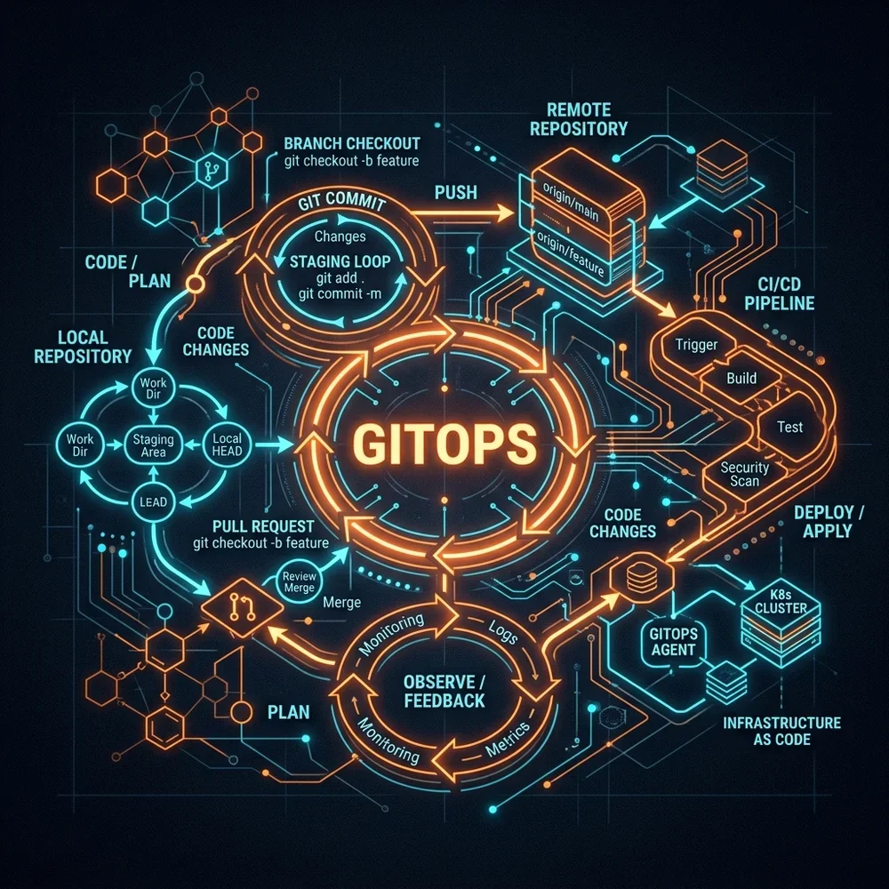 Git Workflow Automation Loop — GitOps Automation Loop