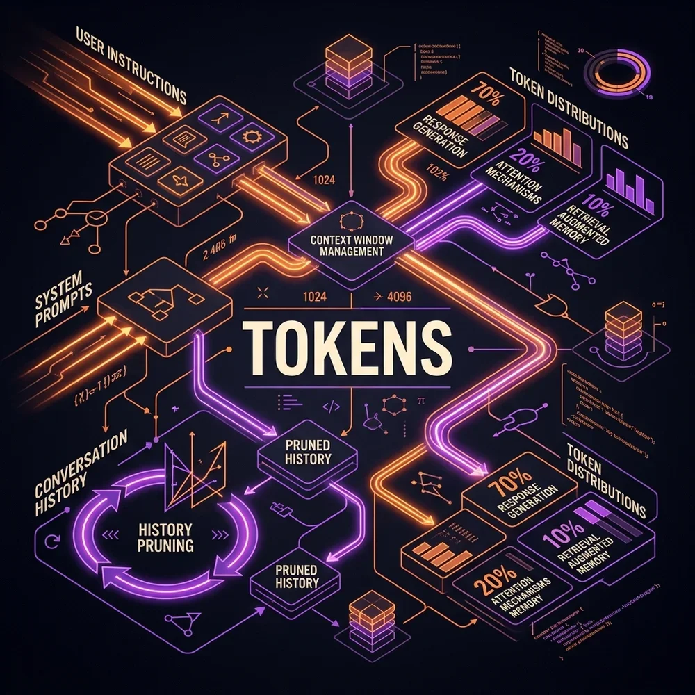 Token Context Allocation Flowchart — Context Allocation Flow