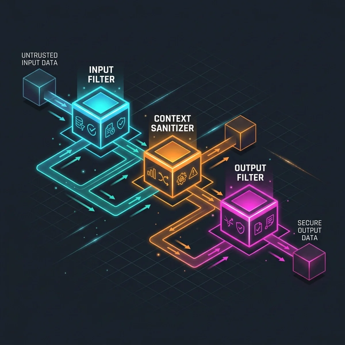 System Architecture: Technical controls library pipeline gating inputs, monitoring logs, and validating outputs. System Architecture: Technical controls library pipeline gating inputs, monitoring logs, and validating outputs.