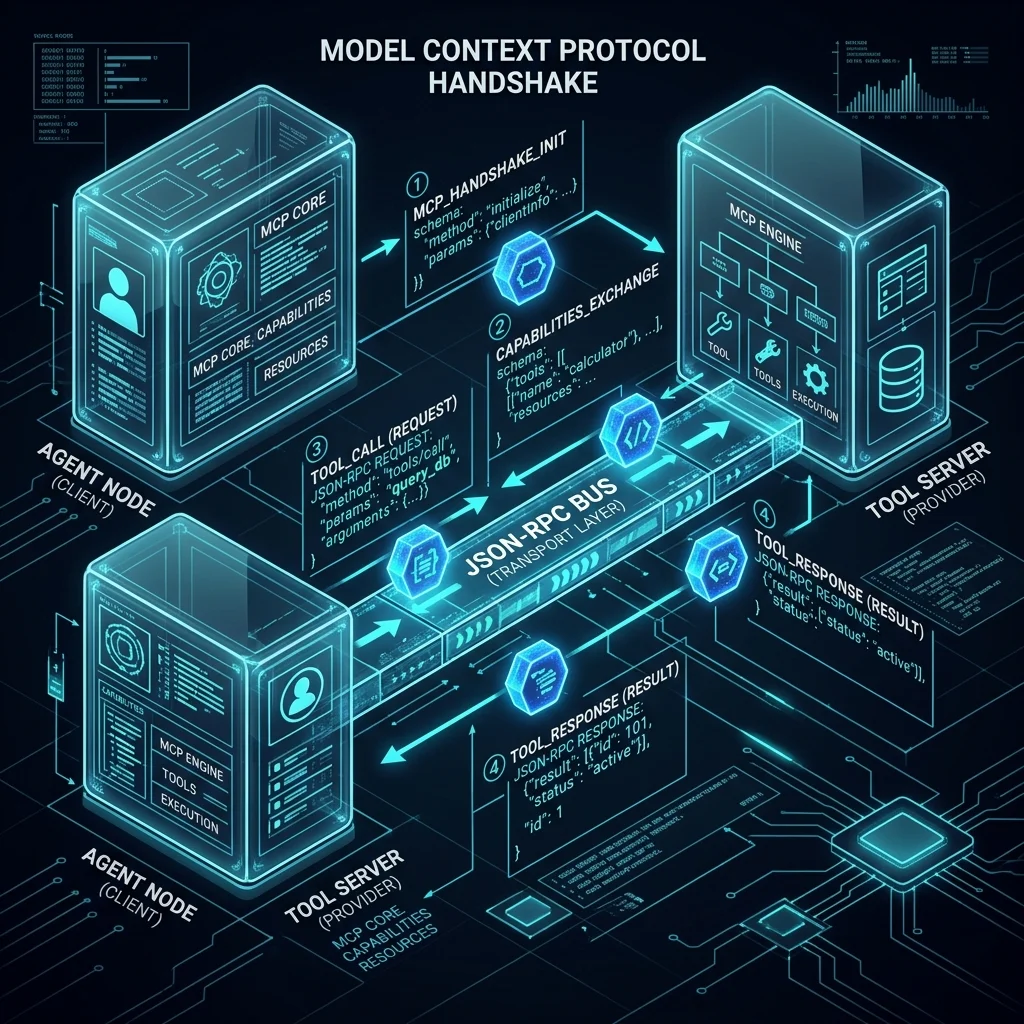 Agentic OS MCP Handshake — Isometric Interoperability Blueprint