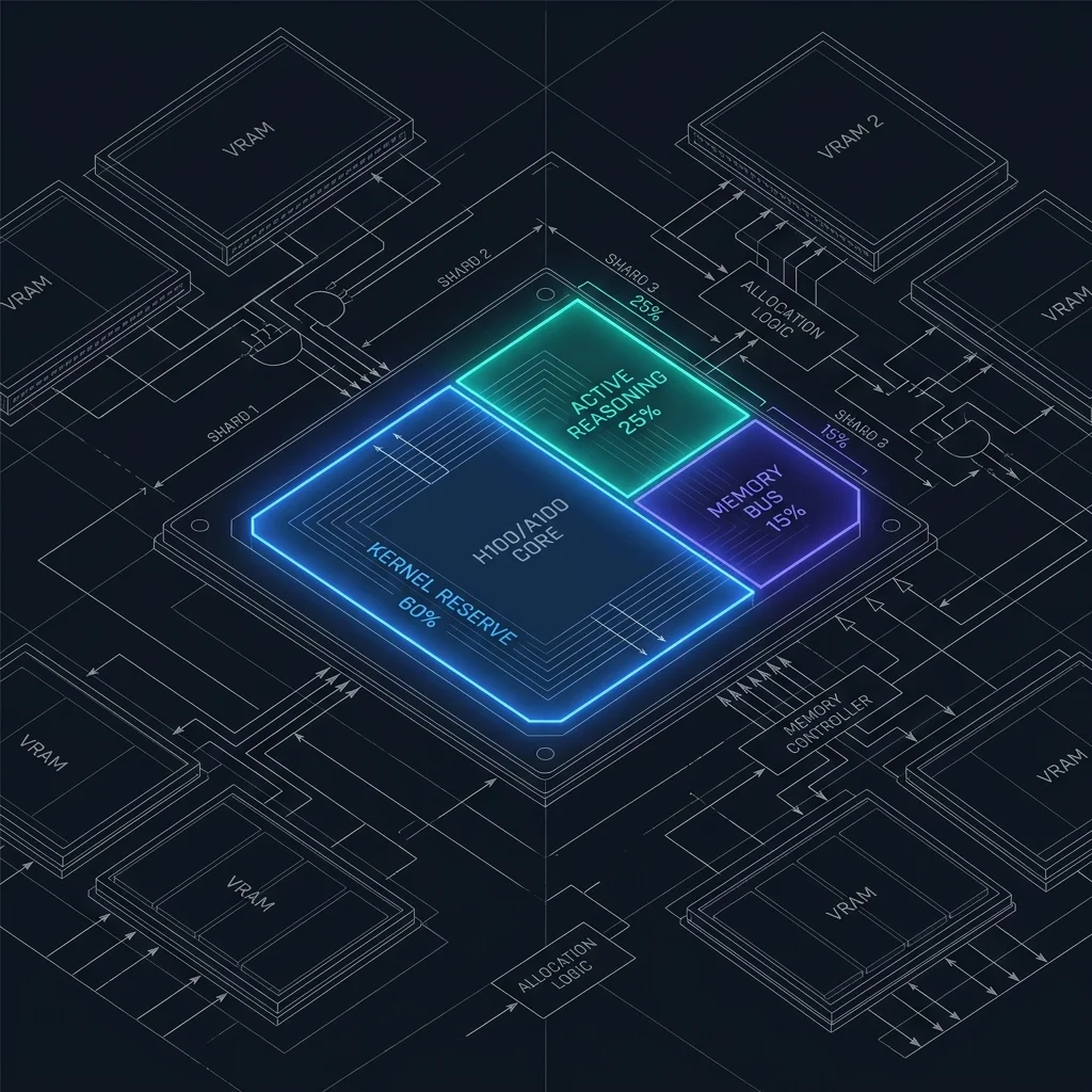Agentic OS VRAM Sharding — Isometric Resource Allocation Blueprint
