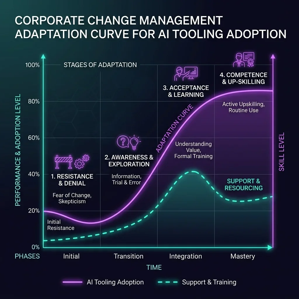 AI Change Curve Diagram
