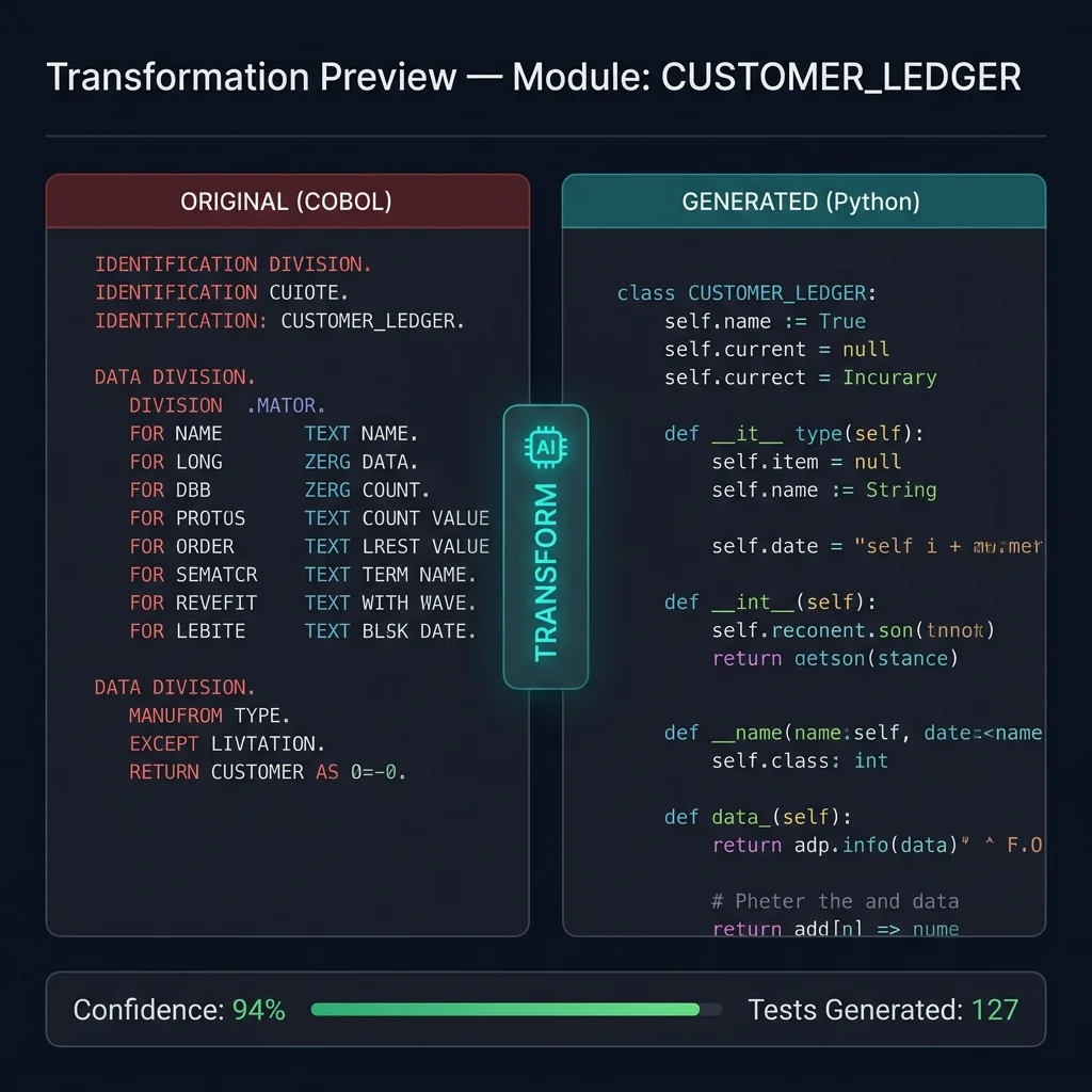 Transformation Preview UI