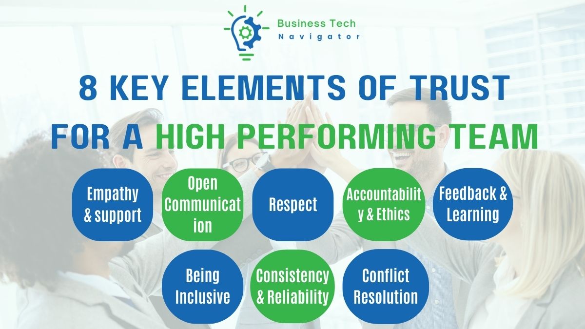 8 key elements of trust for a high performing team